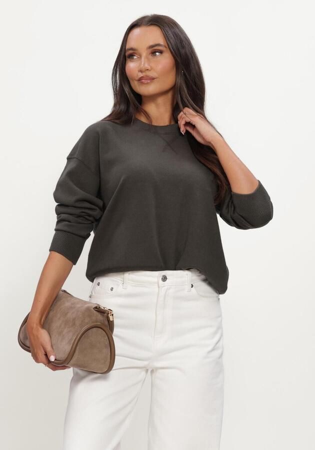 WITHBLACK Dames Truien & Vesten Wblmargot Ls Pullover Donkergroen