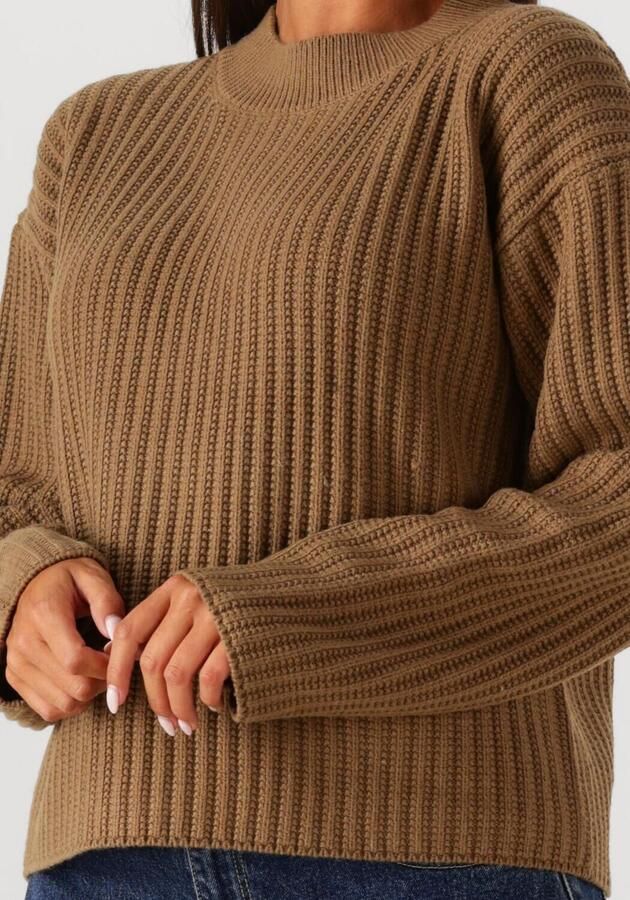 WITHBLACK Dames Truien & Vesten Wblpoppy O-neck Sweater Bruin - Foto 2