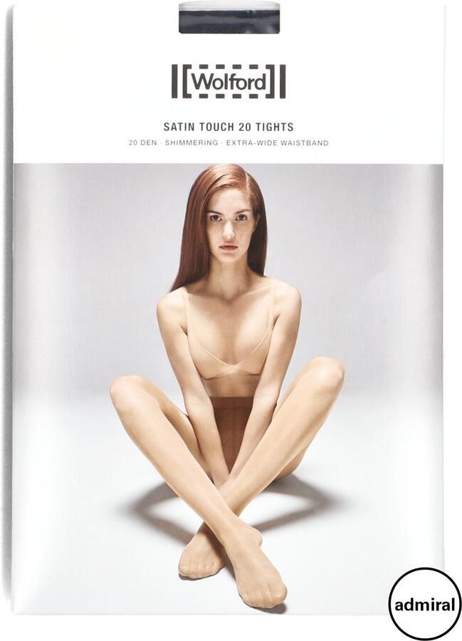 WOLFORD Dames Beenmode Satin Touch 20 Tights Donkerblauw - Foto 1