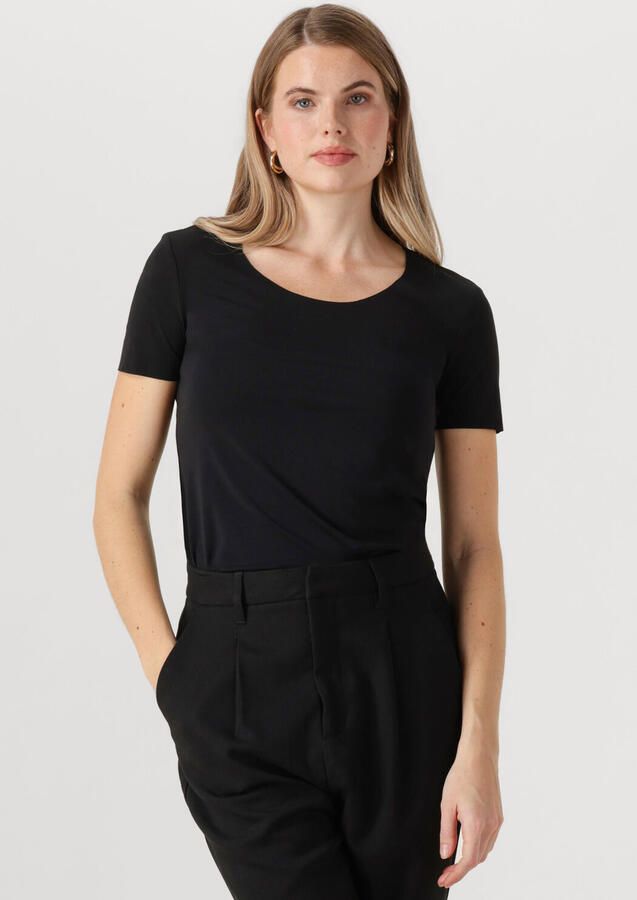 WOLFORD Dames Tops & T-shirts Aurora Pure Top Short Sleeveless Zwart - Foto 4