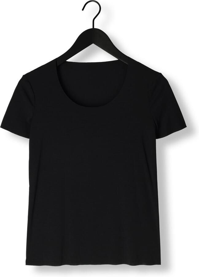 WOLFORD Dames Tops & T-shirts Aurora Pure Top Short Sleeveless Zwart