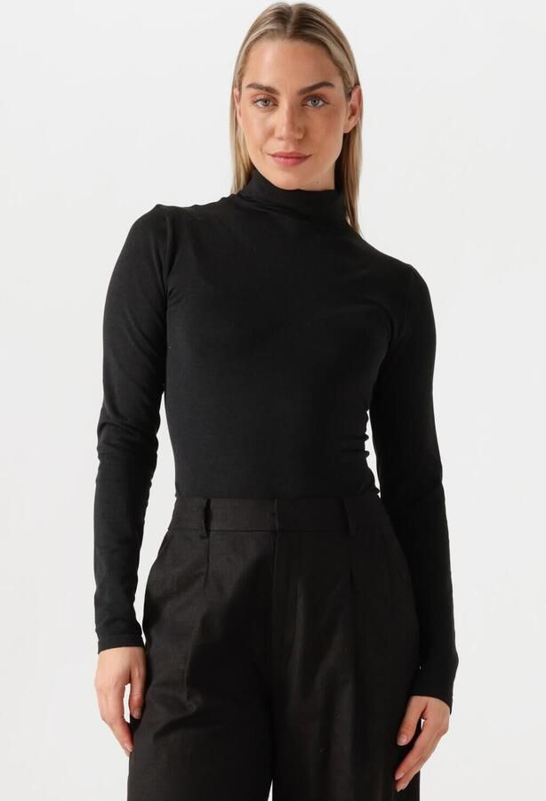 Wolford Colorado Bodysuit Lange Mouwen Hoge Hals Black Dames - Foto 4