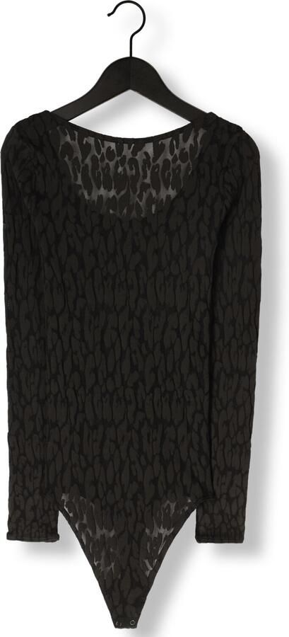 WOLFORD Dames Tops & T-shirts Leo String Body Zwart - Foto 3