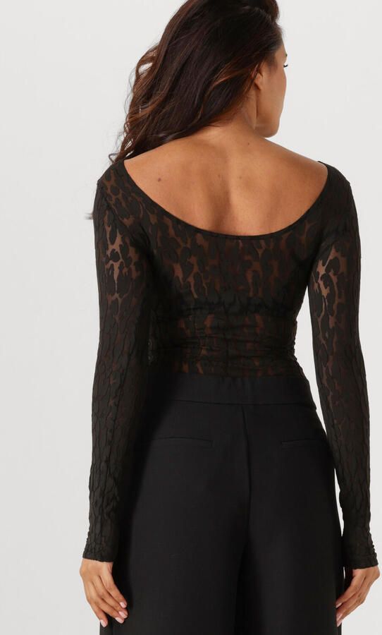 WOLFORD Dames Tops & T-shirts Leo String Body Zwart - Foto 2