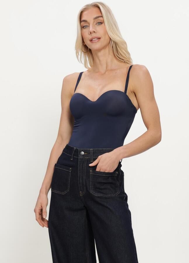 WOLFORD Dames Tops & T-shirts Mat De Lux Foming String Body Donkerblauw-A