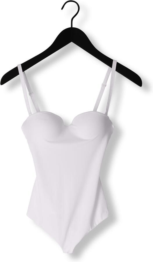 WOLFORD Dames Tops & T-shirts Mat De Luxe Forming String Body Wit-B - Foto 4