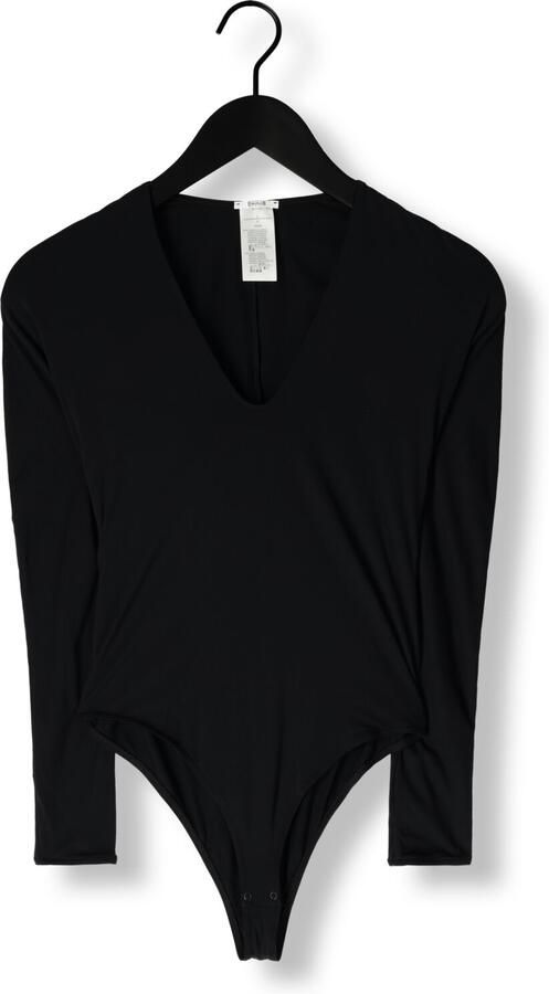 Wolford Elegant V-hals Lange Mouw Bodysuit Black Dames - Foto 3