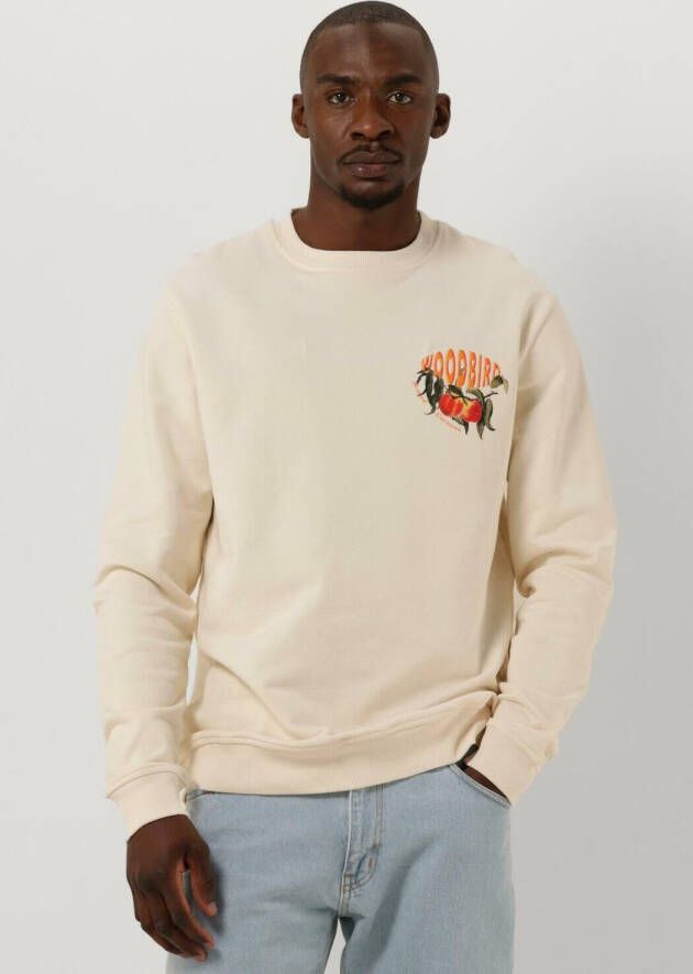 WOODBIRD Heren Truien & Vesten Jacs Peach Crew Beige