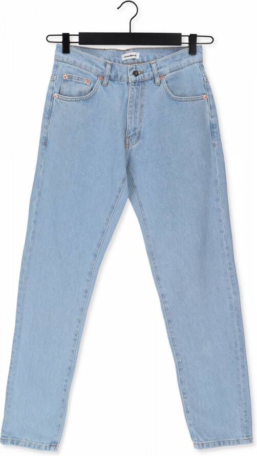 Woodbird Blauwe Straight Leg Jeans Doc Brando Jeans