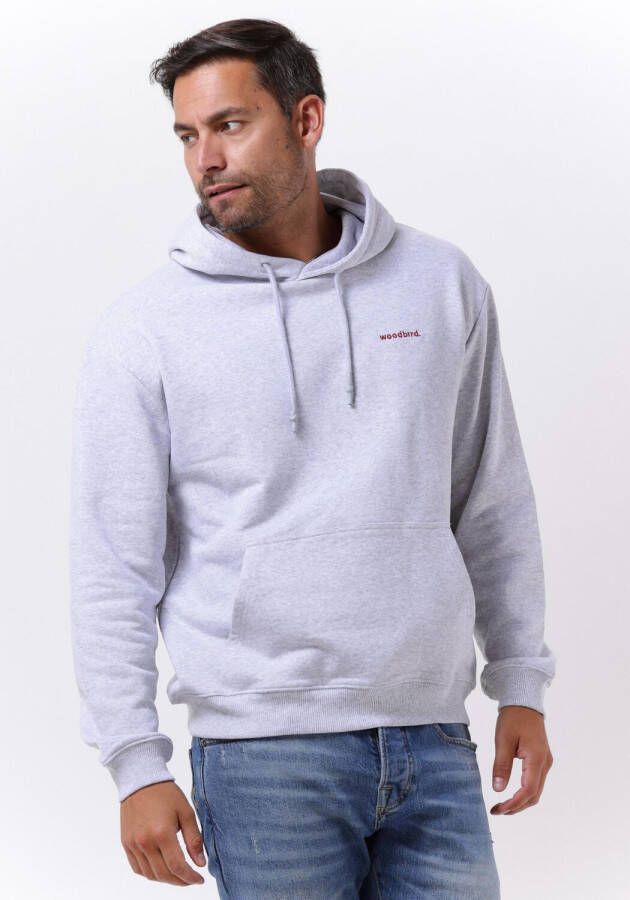 Woodbird Grijze Sweater Pacs Sports Hoodie