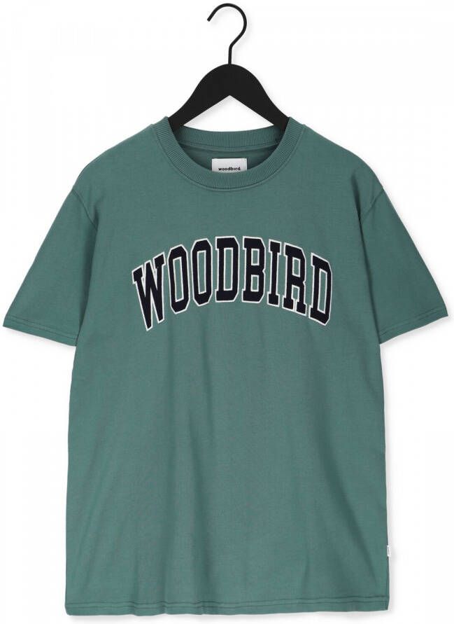 Woodbird Groene T-shirt Rics Ball Tee