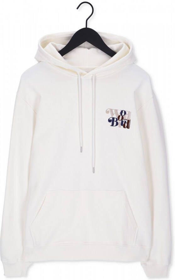 Woodbird Witte Sweater Jimmi Wirl Hood