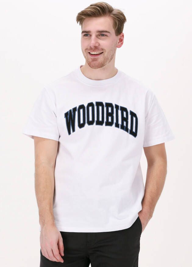 Woodbird Witte T-shirt Rics Ball Tee