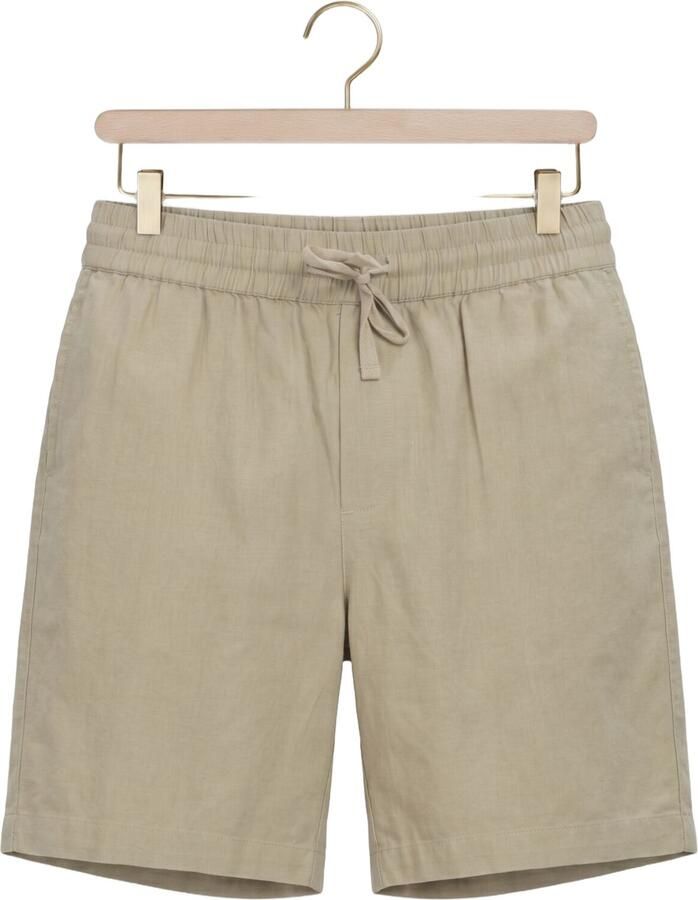 WOODBIRD Heren Broeken Wbbommy Linen Shorts Zand - Foto 2