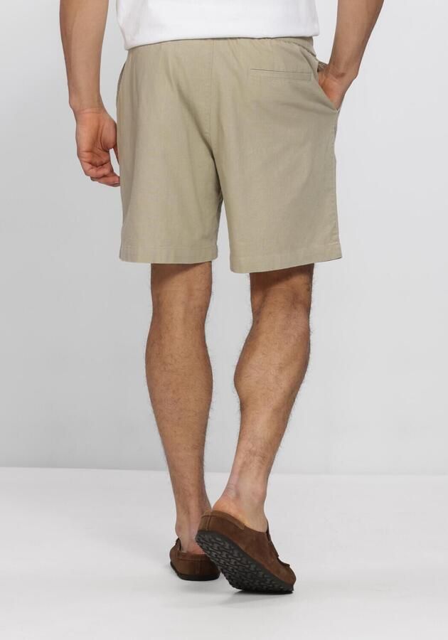 WOODBIRD Heren Broeken Wbbommy Linen Shorts Zand - Foto 3