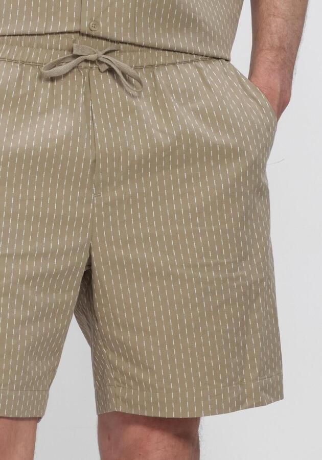 WOODBIRD Heren Broeken Wbbommy Shiko Shorts Zand - Foto 3