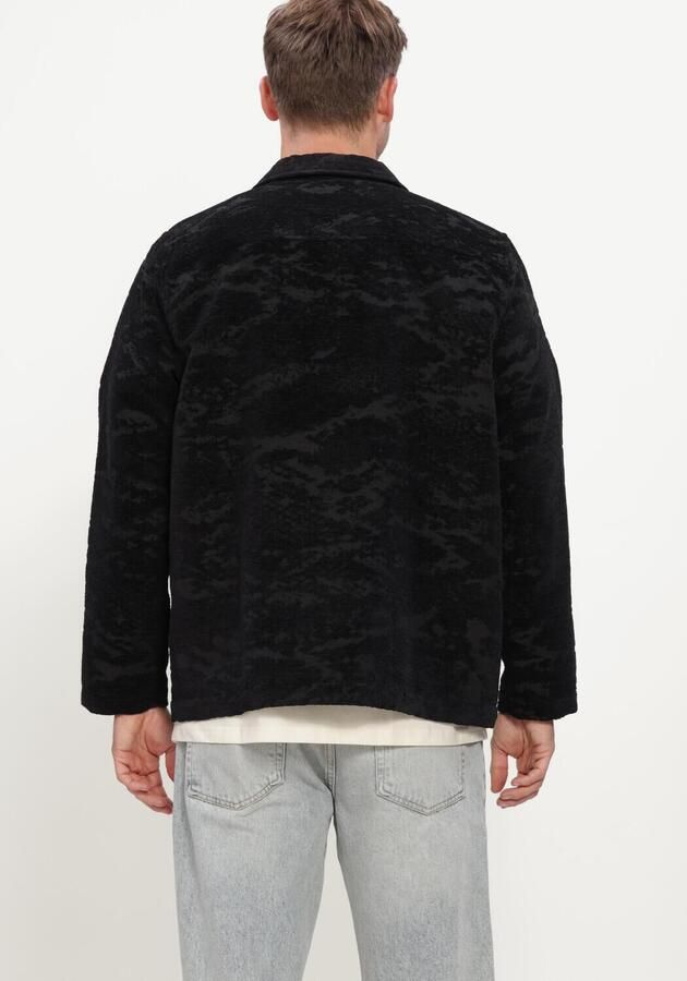 WOODBIRD Heren Jassen Wbblade Chenille Jacket Zwart - Foto 3
