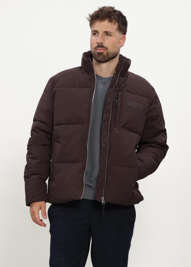 WOODBIRD Heren Jassen Wbdapper Puff Jacket Bruin