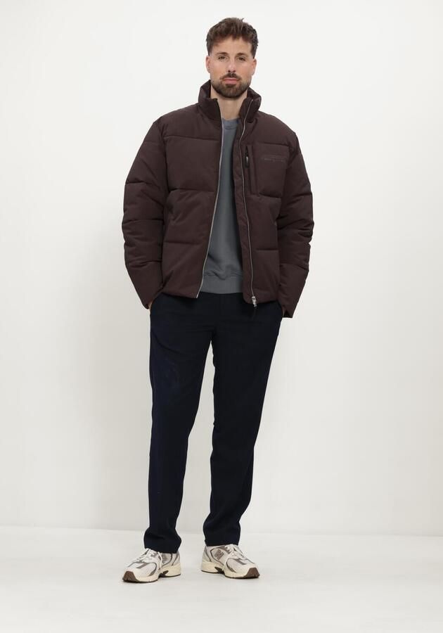 WOODBIRD Heren Jassen Wbdapper Puff Jacket Bruin - Foto 4