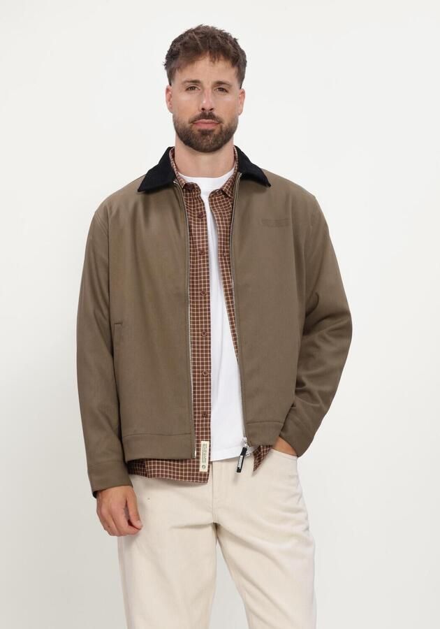 WOODBIRD Heren Jassen Wbpon Nickle Work Jacket Khaki