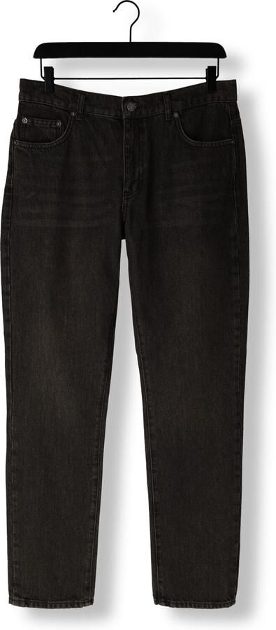 Woodbird Klassieke zwarte straight leg jeans Black Heren - Foto 3