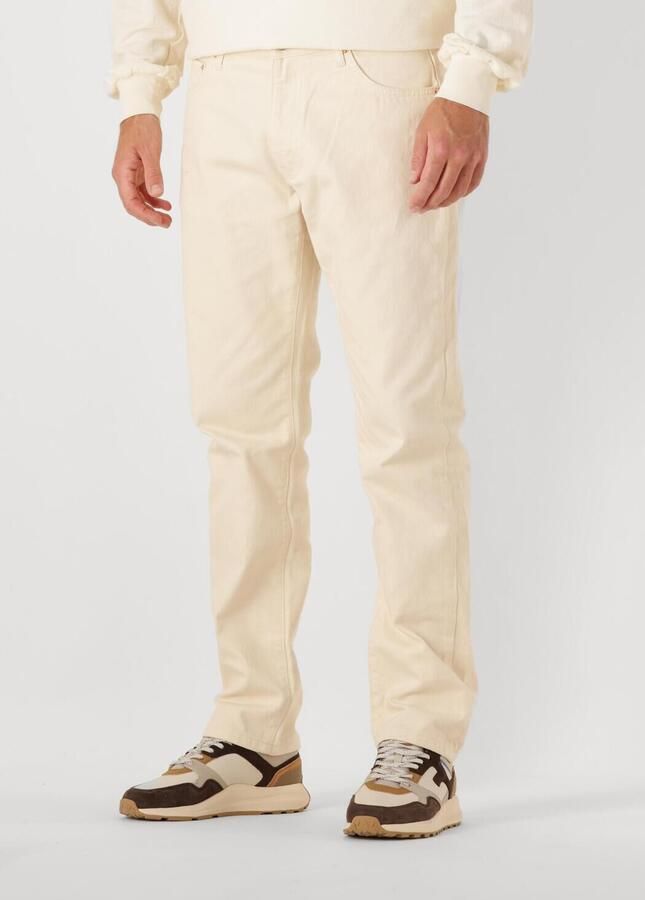 WOODBIRD Heren Jeans Wbdoc Twill Pant Ecru - Foto 4