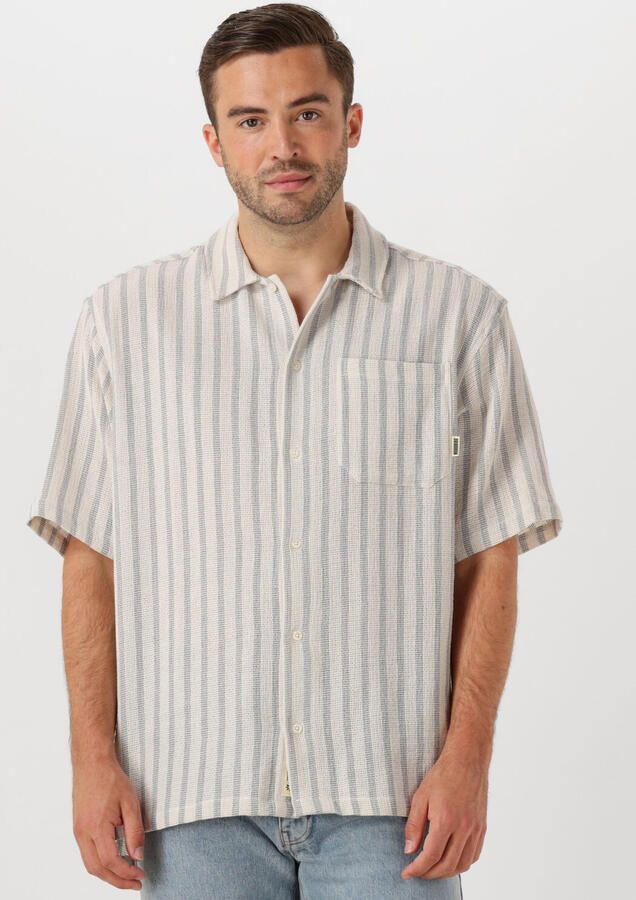 WOODBIRD Heren Overhemden Wbbanks Weeve Shirt Grijs - Foto 4