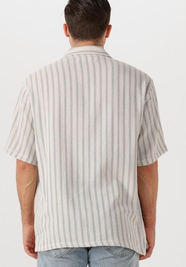 WOODBIRD Heren Overhemden Wbbanks Weeve Shirt Grijs - Foto 2