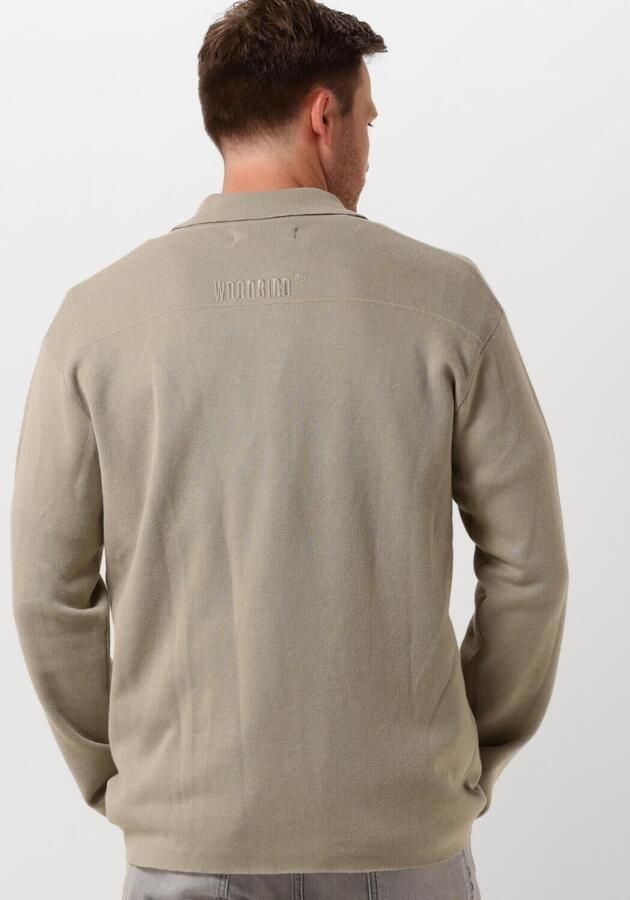 Woodbird Casual Base Knit Heren Overhemd Beige Heren - Foto 2