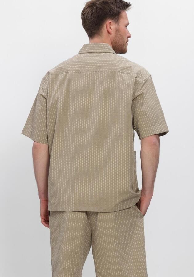 WOODBIRD Heren Overhemden Wbwang Shiko Shirt Khaki - Foto 4
