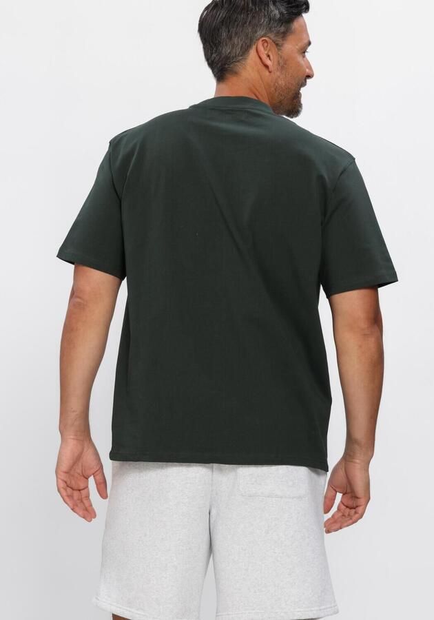 WOODBIRD Heren Polo's & T-shirts Wbbaine Base Tee Donkergroen - Foto 3