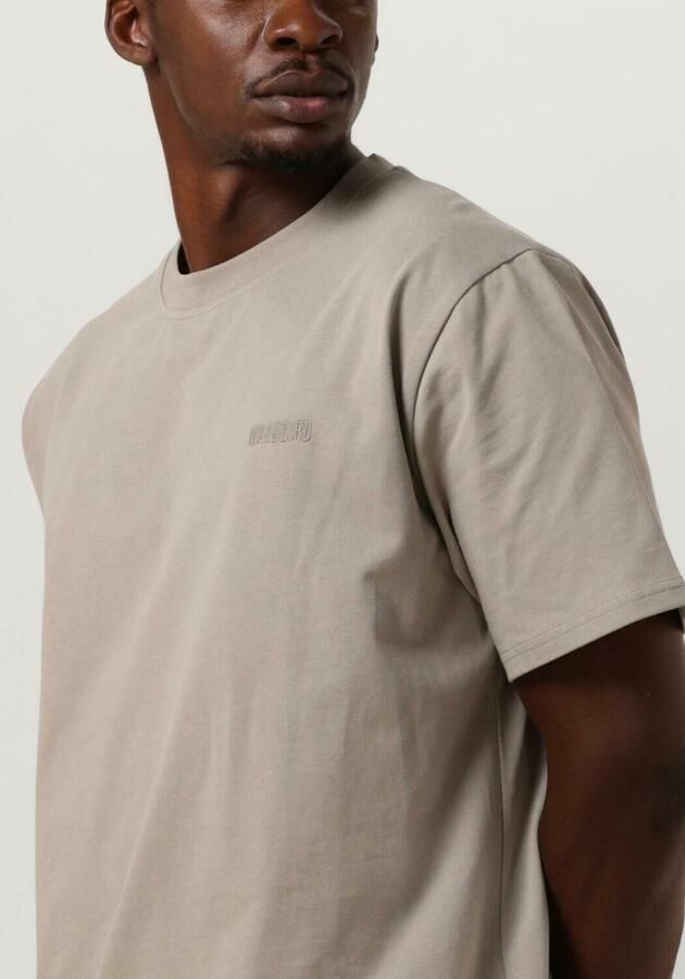 WOODBIRD Heren Polo's & T-shirts Wbbaine Base Tee Taupe - Foto 4
