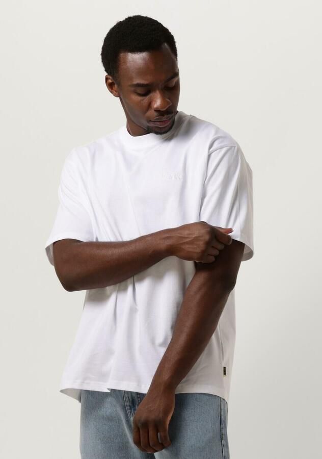 WOODBIRD Heren Polo's & T-shirts Wbbaine Base Tee Wit - Foto 4