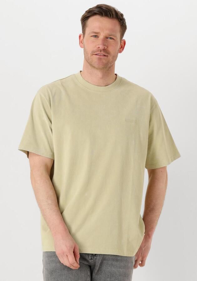 WOODBIRD Heren Polo's & T-shirts Wbbaine Washed Tee Zand - Foto 4