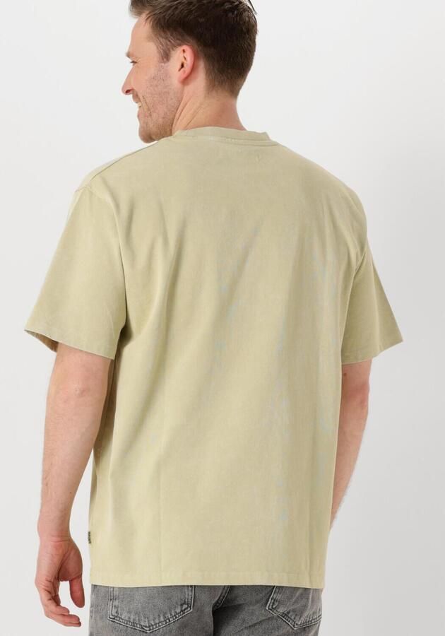 WOODBIRD Heren Polo's & T-shirts Wbbaine Washed Tee Zand - Foto 3