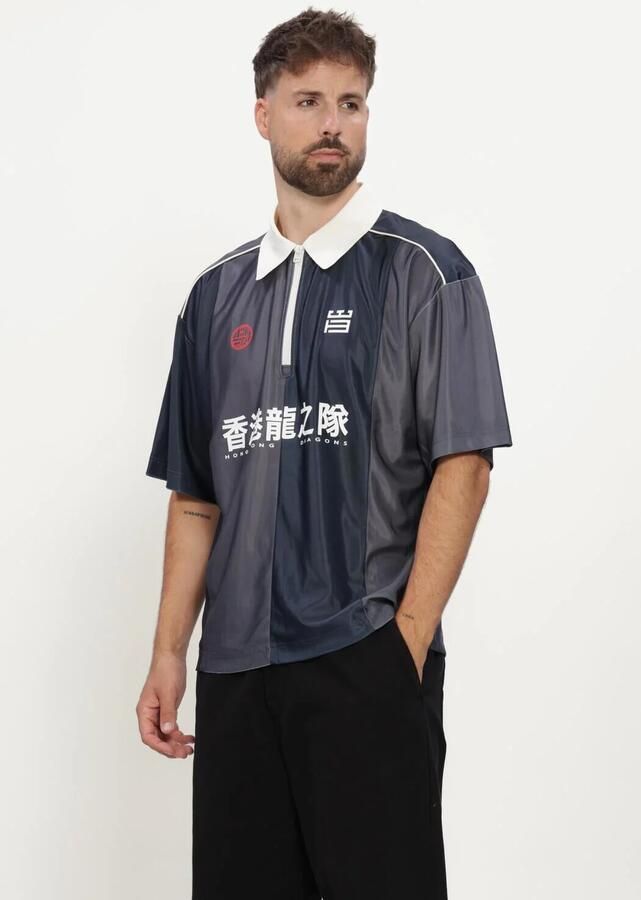 WOODBIRD Heren Polo's & T-shirts Wbhiro Sport Zip Polo Multi
