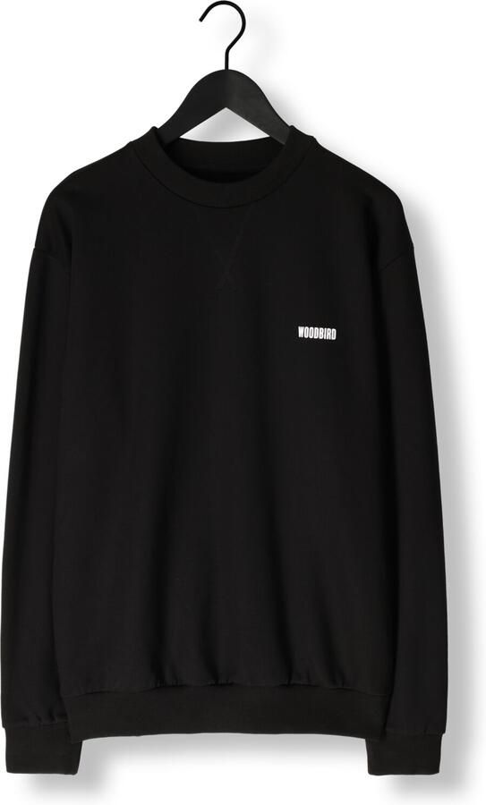 WOODBIRD Heren Truien & Vesten Wbcaine Min Crew Zwart - Foto 3