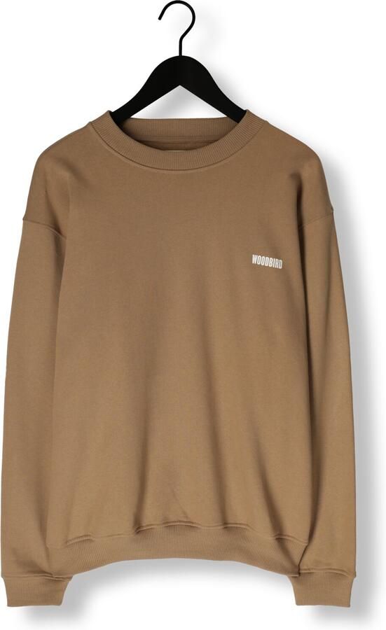 WOODBIRD Heren Truien & Vesten Wbcane Home Crew Beige - Foto 3