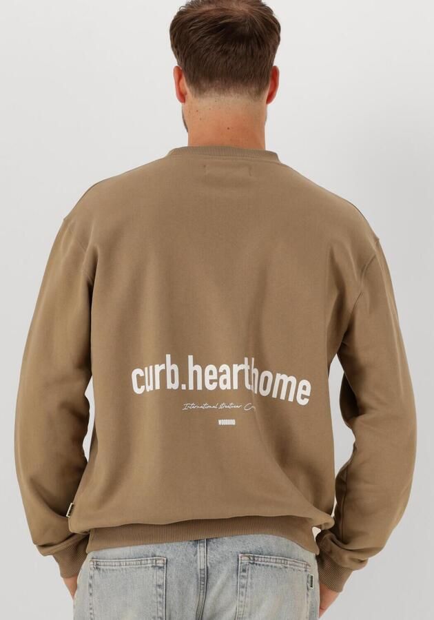 WOODBIRD Heren Truien & Vesten Wbcane Home Crew Beige
