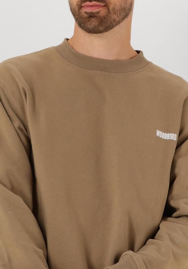 WOODBIRD Heren Truien & Vesten Wbcane Home Crew Beige - Foto 2