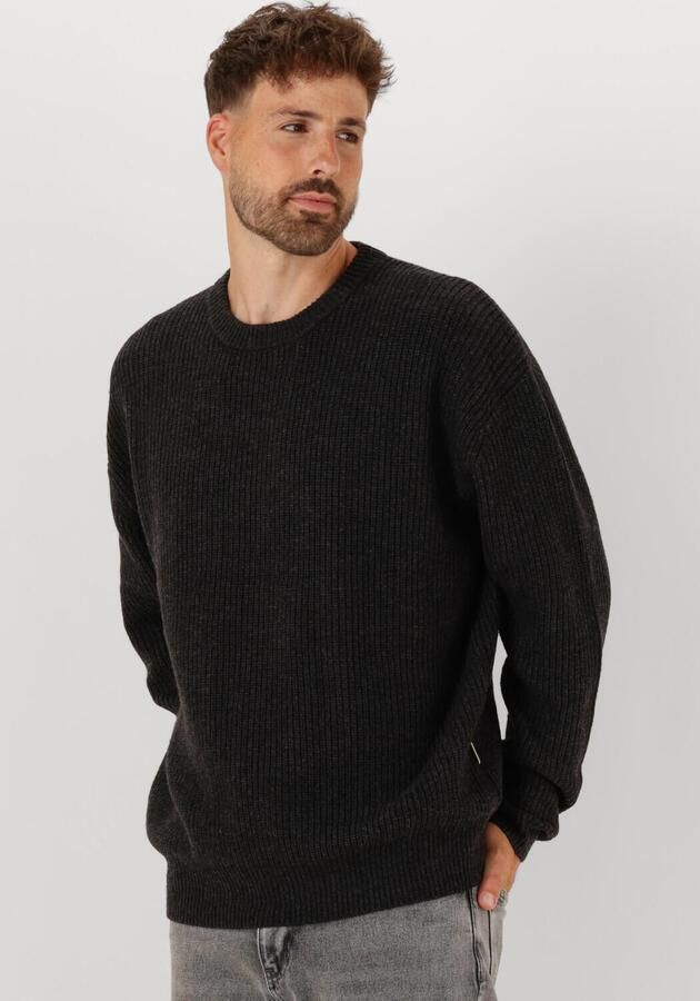 WOODBIRD Heren Truien & Vesten Wbkurt Base Knit Grijs - Foto 4