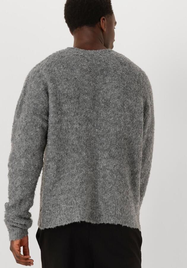 WOODBIRD Heren Truien & Vesten Wbkurt Loop Crew Grijs