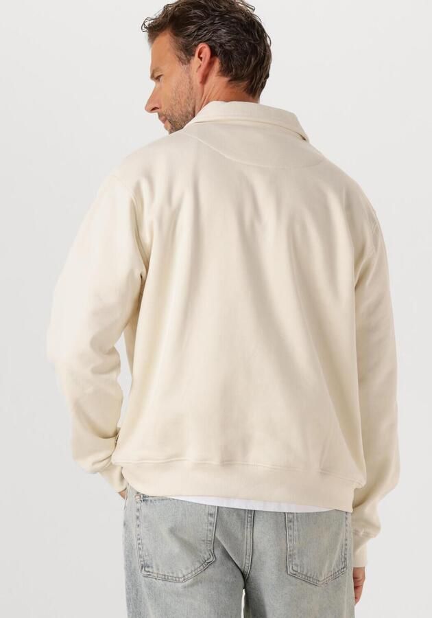 WOODBIRD Heren Truien & Vesten Wbtom Zip Polo Creme