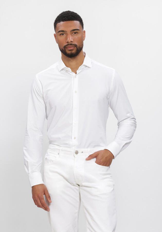 XACUS Heren Overhemden Active Shirt 558ml Wit
