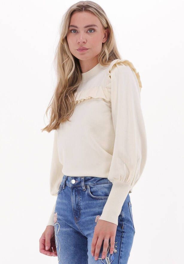 Y.A.S. Dames Truien & Vesten Yasjum Ls Knit Pullover Beige