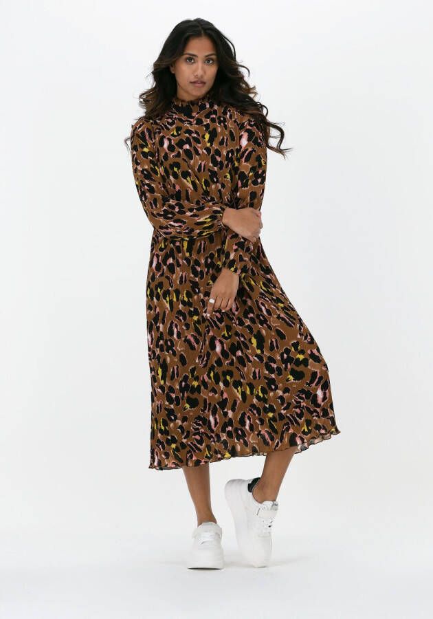 Y.A.S. Dames Jurken Yaspippa Ls Midi Dress S. Bruin