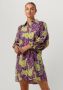 Y.A.S. Dames Jurken Yasemili 7 8 Shirt Dress S. Paars - Thumbnail 1