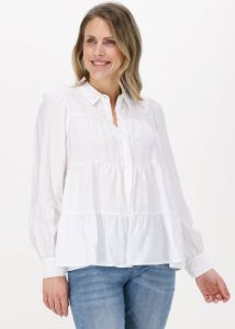 Y.A.S. Witte Blouse Yaspala Ls Shirt