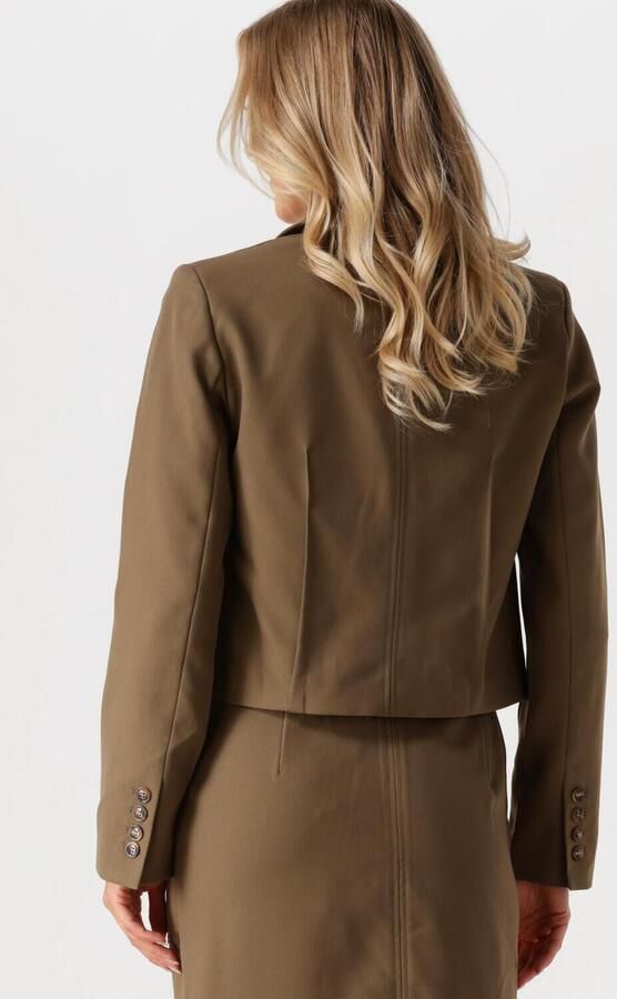 Y.A.S. Dames Blazers Yascappa Ls Short Blazer Bruin - Foto 3