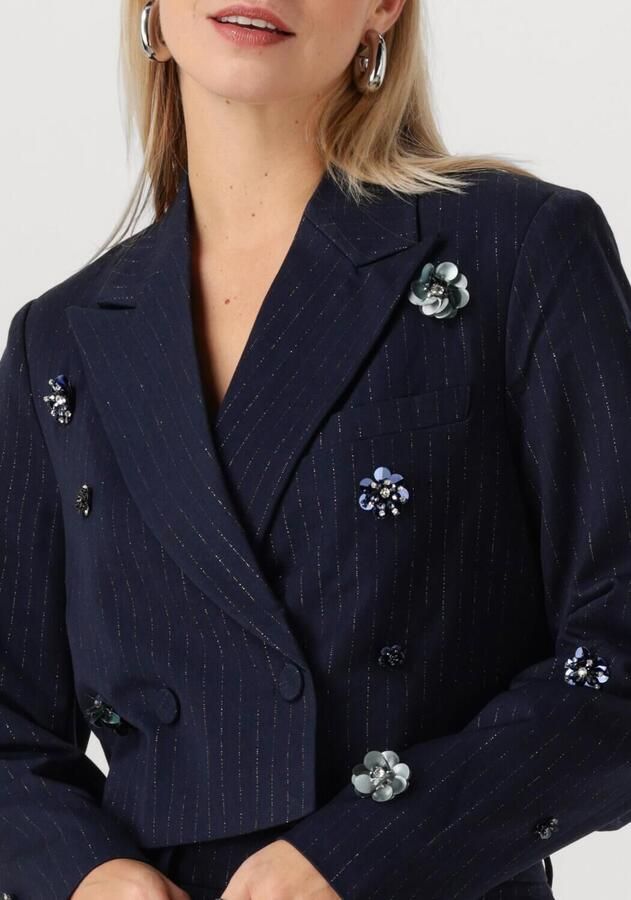 Y.A.S. Dames Blazers Yasmidnight Ls Short Blazer S. Donkerblauw - Foto 2